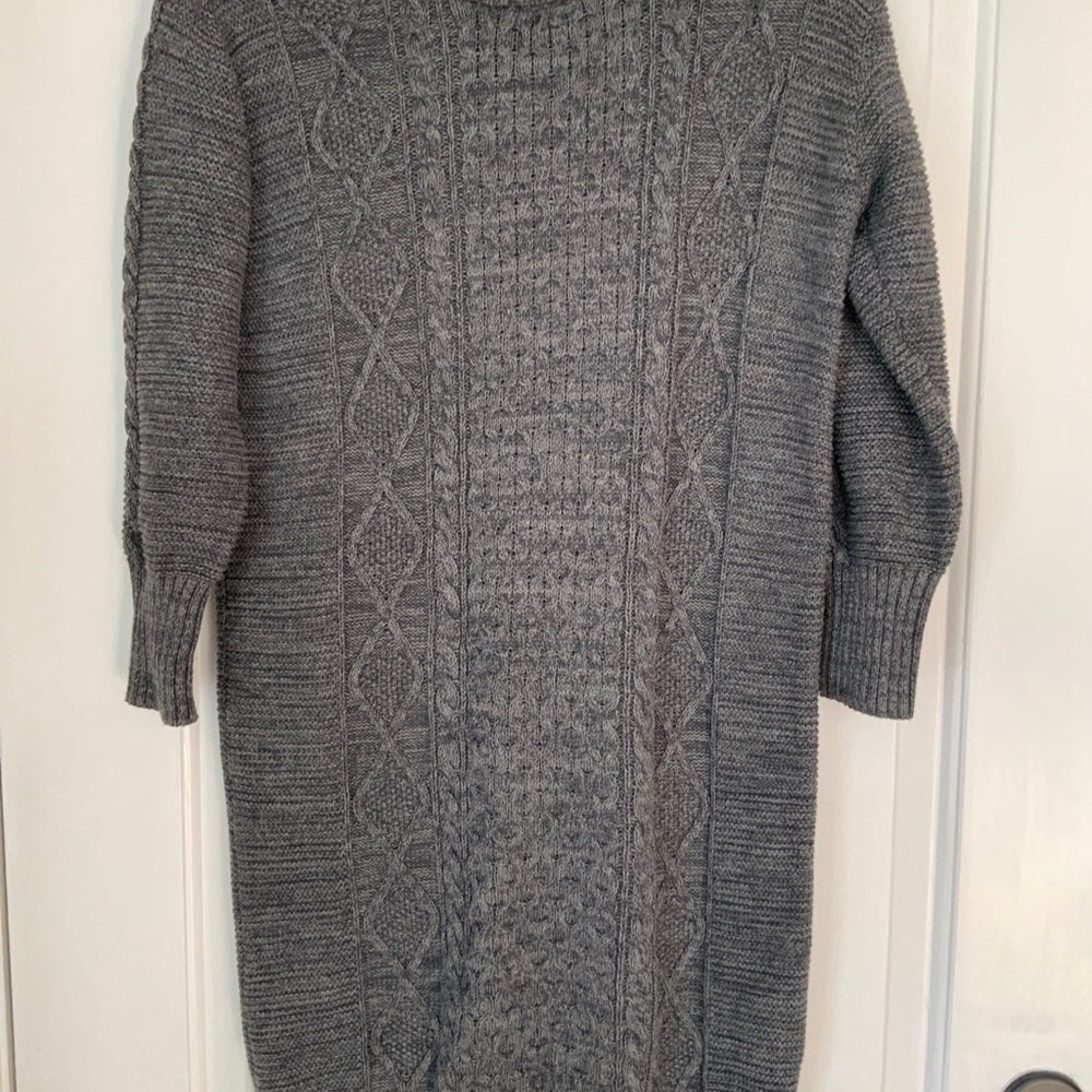 Pact Organic Cotton Cable Knit Dress XS